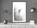 Poster Ethnic Hummingbird - abstraction with a bird in shades of gray 116314 additionalThumb 4