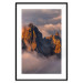 Poster Mountains in the Clouds - landscape of sky and illuminated mountain peaks 118014 additionalThumb 14