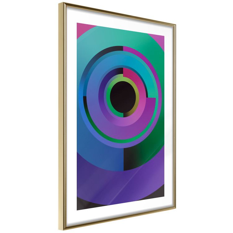 Poster Colorful Modes - multicolored abstraction with geometric figures 119214 additionalImage 6
