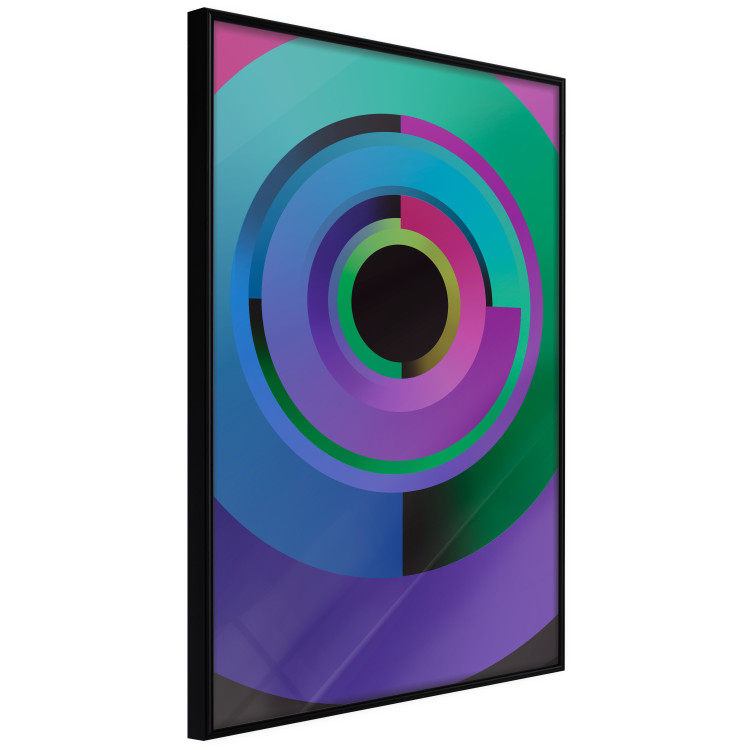 Poster Colorful Modes - multicolored abstraction with geometric figures 119214 additionalImage 10