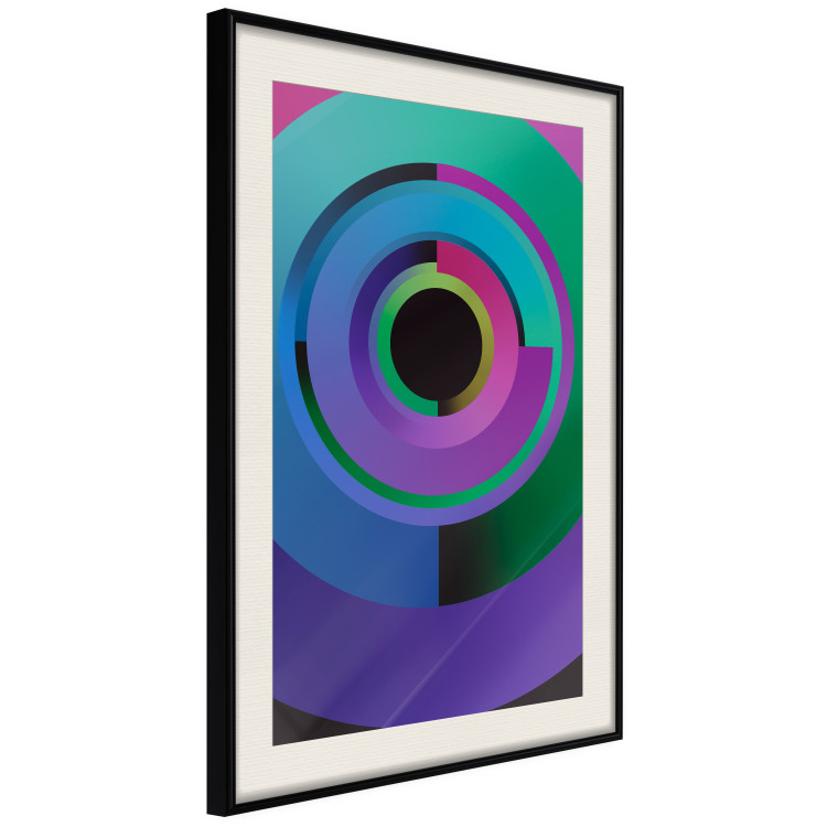 Poster Colorful Modes - multicolored abstraction with geometric figures 119214 additionalImage 3
