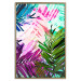 Poster Colorful Rustle - abstract plant motif with colorful leaves 122314 additionalThumb 20
