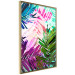 Poster Colorful Rustle - abstract plant motif with colorful leaves 122314 additionalThumb 14
