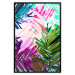 Poster Colorful Rustle - abstract plant motif with colorful leaves 122314 additionalThumb 18