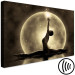 Canvas Art Print Reaching for the stars - a ballerina theme against the moon 122914 additionalThumb 6