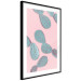 Wall Poster Pastel Opuntia - composition of an oval plant on a pastel background 128614 additionalThumb 6