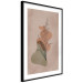 Wall Poster Sword Lily - warm abstraction with a flower and rounded shapes in boho style 129314 additionalThumb 8