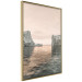 Wall Poster Icy Statues - landscape of stone rocks on water against ocean 129714 additionalThumb 12