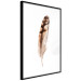 Wall Poster Magic Feather - brown bird feather on a contrasting white background 129914 additionalThumb 13