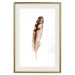 Wall Poster Magic Feather - brown bird feather on a contrasting white background 129914 additionalThumb 20