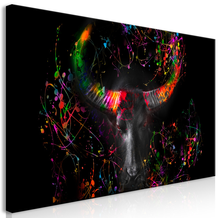 Large canvas print Enraged Bull - Second Variant II [Large Format] 131514 additionalImage 3