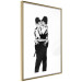Poster Kissing Coppers - two kissing black figures in Banksy style 132414 additionalThumb 8