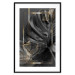 Poster Black and Gold - black leaf composition with delicate golden details 134514 additionalThumb 15