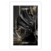Poster Black and Gold - black leaf composition with delicate golden details 134514 additionalThumb 19