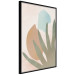 Wall Poster Agave in the Sun - pastel abstraction of patterns on a light beige background 135614 additionalThumb 17