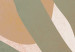 Wall Poster Agave in the Sun - pastel abstraction of patterns on a light beige background 135614 additionalThumb 26