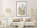 Wall Poster Agave in the Sun - pastel abstraction of patterns on a light beige background 135614 additionalThumb 2