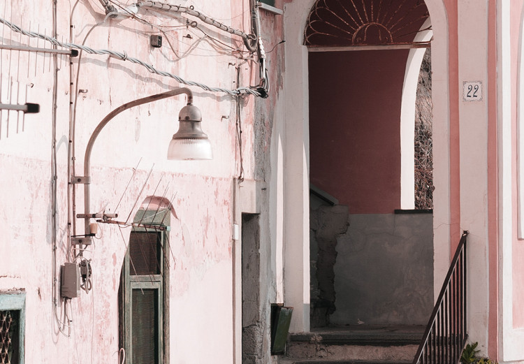 Wall Poster House in Amalfi - warm composition with pink Italian architecture 135914 additionalImage 7