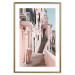 Wall Poster House in Amalfi - warm composition with pink Italian architecture 135914 additionalThumb 12