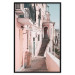 Wall Poster House in Amalfi - warm composition with pink Italian architecture 135914 additionalThumb 16