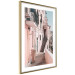 Wall Poster House in Amalfi - warm composition with pink Italian architecture 135914 additionalThumb 2