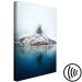 Canvas Identity of Beauty (1-piece) Vertical - winter landscape with mountain over water 138714 additionalThumb 6