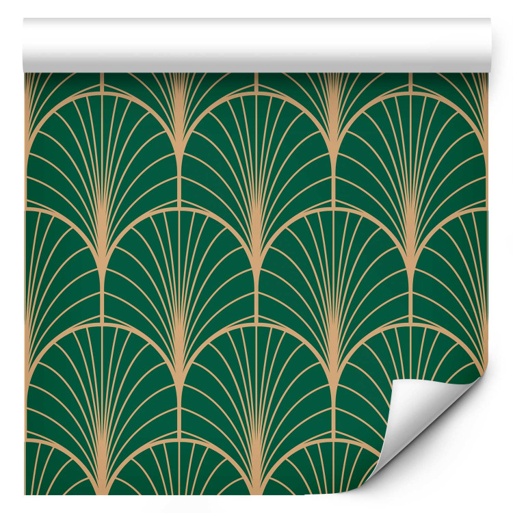 Modern Wallpaper Green Art Deco 143214 additionalImage 1