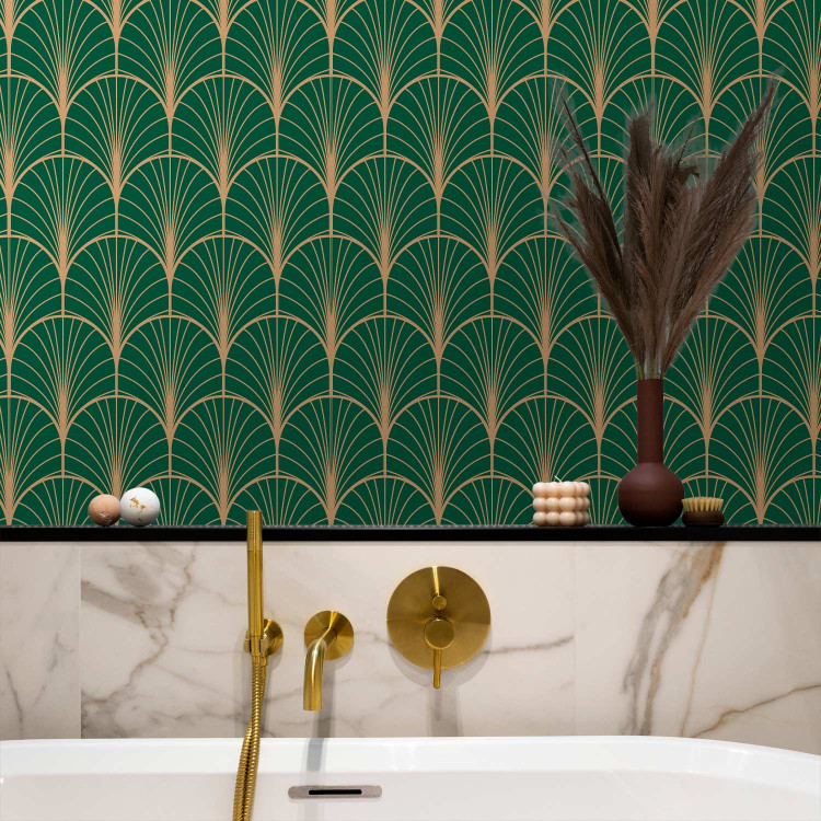 Modern Wallpaper Green Art Deco 143214 additionalImage 10