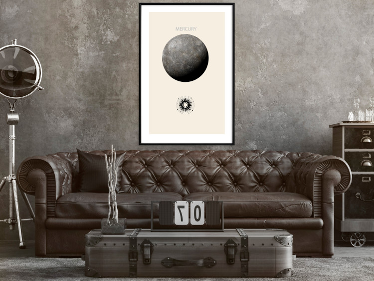 Wall Poster Silver Mercury - The Smallest of the Planets of the Solar System 146314 additionalImage 14