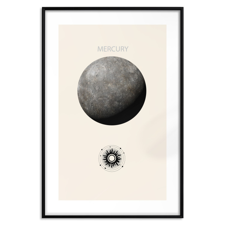 Wall Poster Silver Mercury - The Smallest of the Planets of the Solar System 146314 additionalImage 20