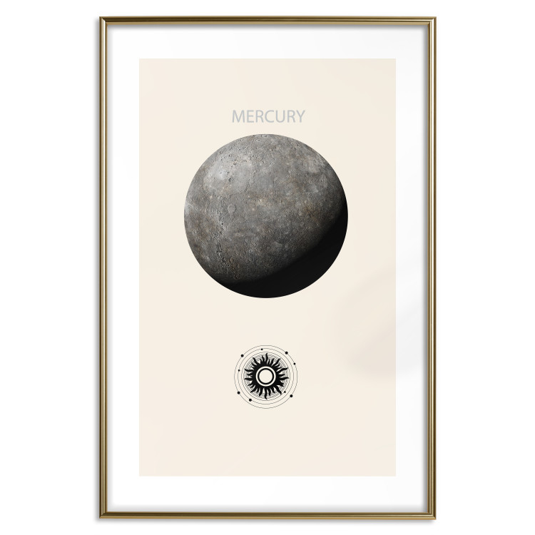 Wall Poster Silver Mercury - The Smallest of the Planets of the Solar System 146314 additionalImage 19