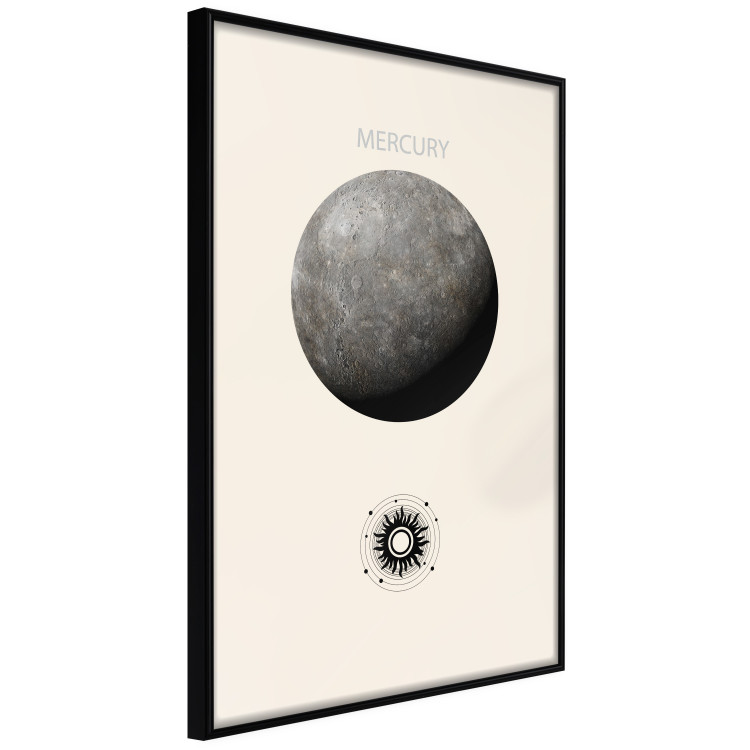 Wall Poster Silver Mercury - The Smallest of the Planets of the Solar System 146314 additionalImage 8