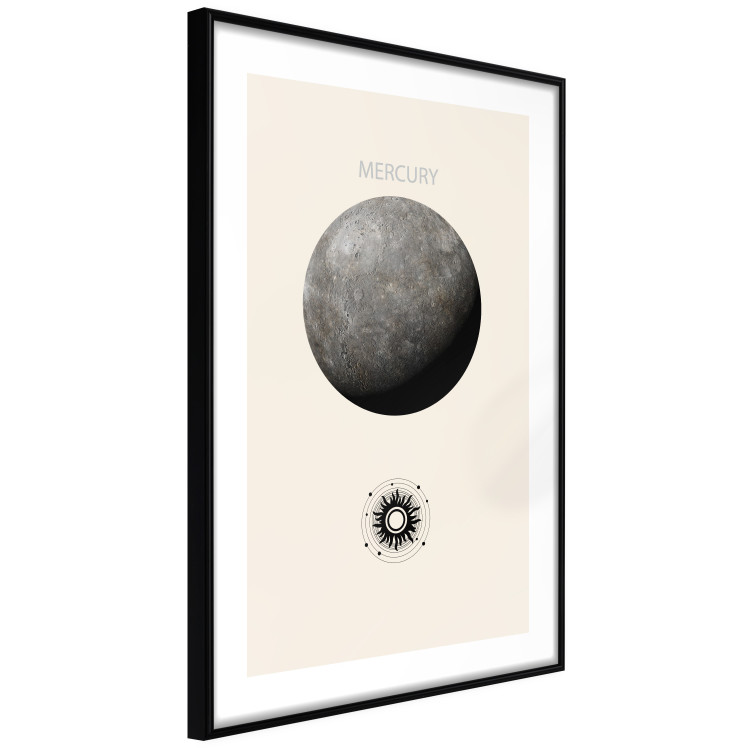 Wall Poster Silver Mercury - The Smallest of the Planets of the Solar System 146314 additionalImage 5