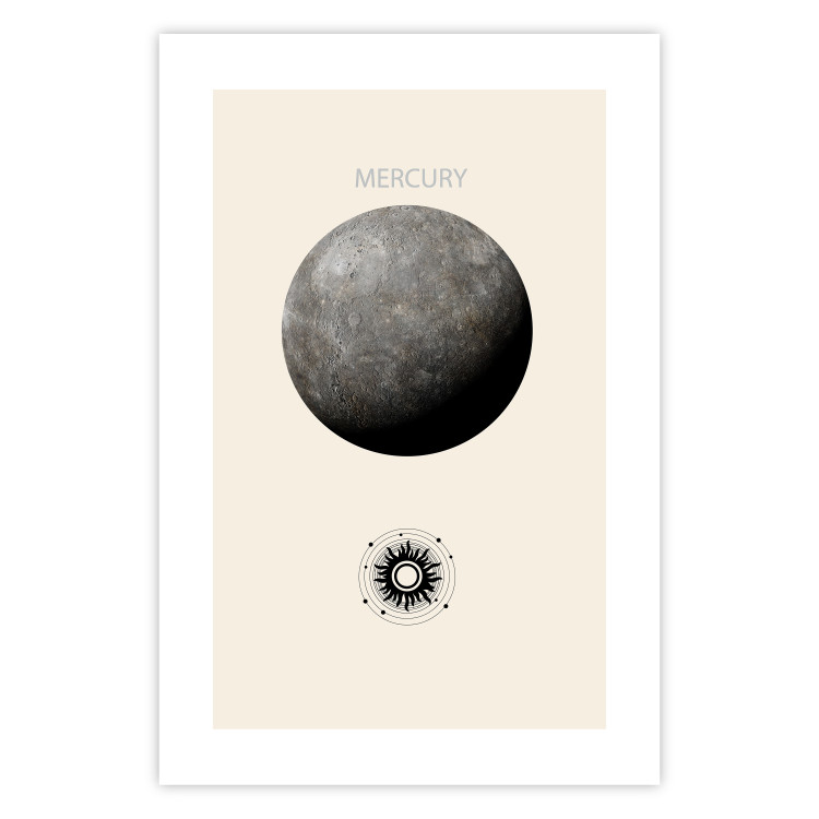 Wall Poster Silver Mercury - The Smallest of the Planets of the Solar System 146314 additionalImage 18