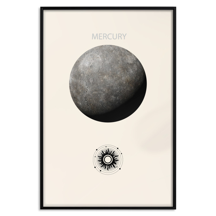 Wall Poster Silver Mercury - The Smallest of the Planets of the Solar System 146314 additionalImage 16