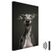 Canvas AI Greyhound Dog - Portrait of a Wide Smiling Animal - Vertical 150214 additionalThumb 8