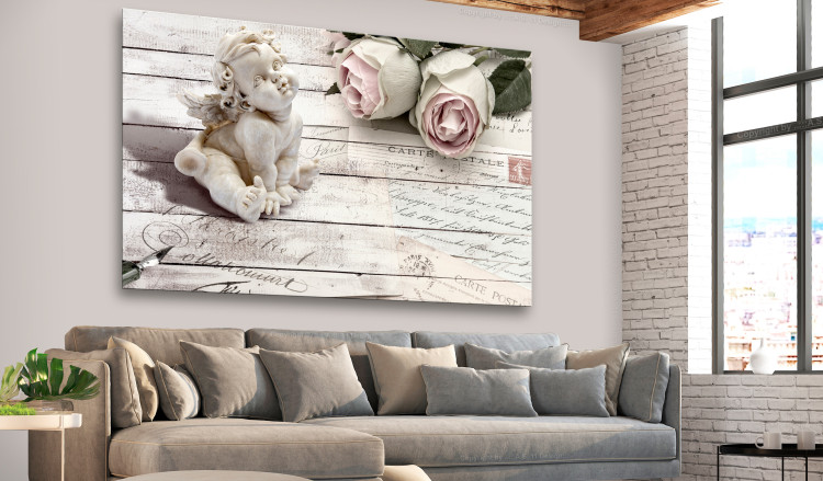 Large canvas print Cupid with Roses [Large Format] 150814 additionalImage 6