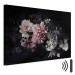Canvas Art Print Dutch Bouquet - Composition With Flowers on a Black Background 151214 additionalThumb 8