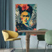 Large canvas print Frida Kahlo - A Portrait of the Artist Inspired by the Risograph Technique [Large Format] 152214 additionalThumb 6