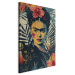 Large canvas print Frida Kahlo - A Portrait of the Artist Inspired by the Risograph Technique [Large Format] 152214 additionalThumb 3