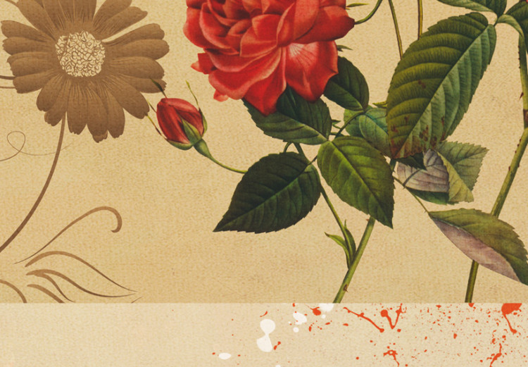 Canvas Hummingbird and roses 55714 additionalImage 5