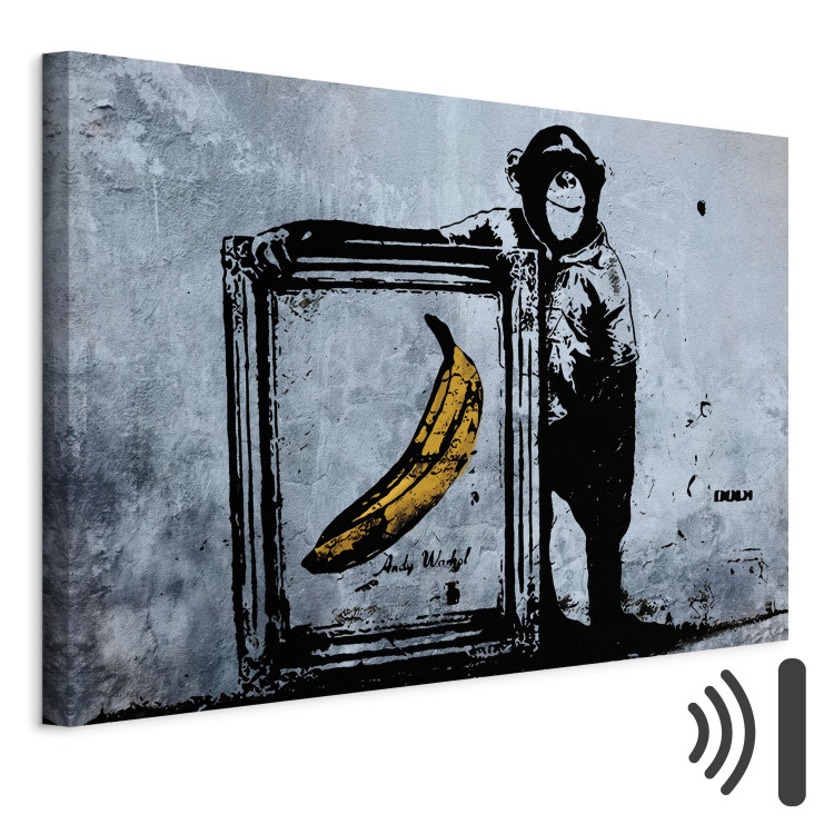 Canvas Art Print Inspired by Banksy 58914 additionalImage 8