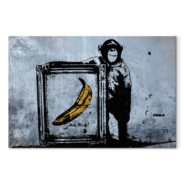 Canvas Art Print Inspired by Banksy 58914 additionalImage 7
