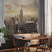 Photo Wallpaper View from the window - architecture of New York in the light of the setting sun 62314 additionalThumb 4