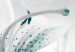 Print On Glass Sapphire Lilies [Glass] 92514 additionalThumb 4