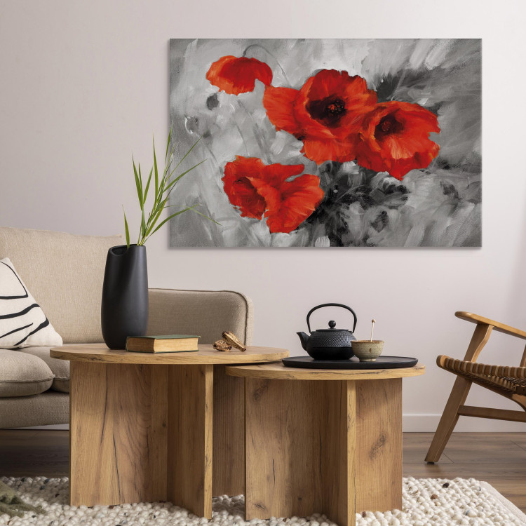 Canvas Print Steel Poppies  95014 additionalImage 5