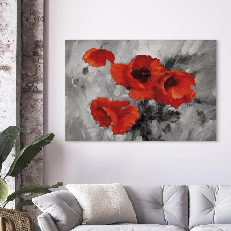 Canvas Print Steel Poppies  95014 additionalImage 9