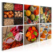 Canvas Print Colorful Kitchen - Still Life with Bell Pepper and Kitchen Spices 98114 additionalThumb 2
