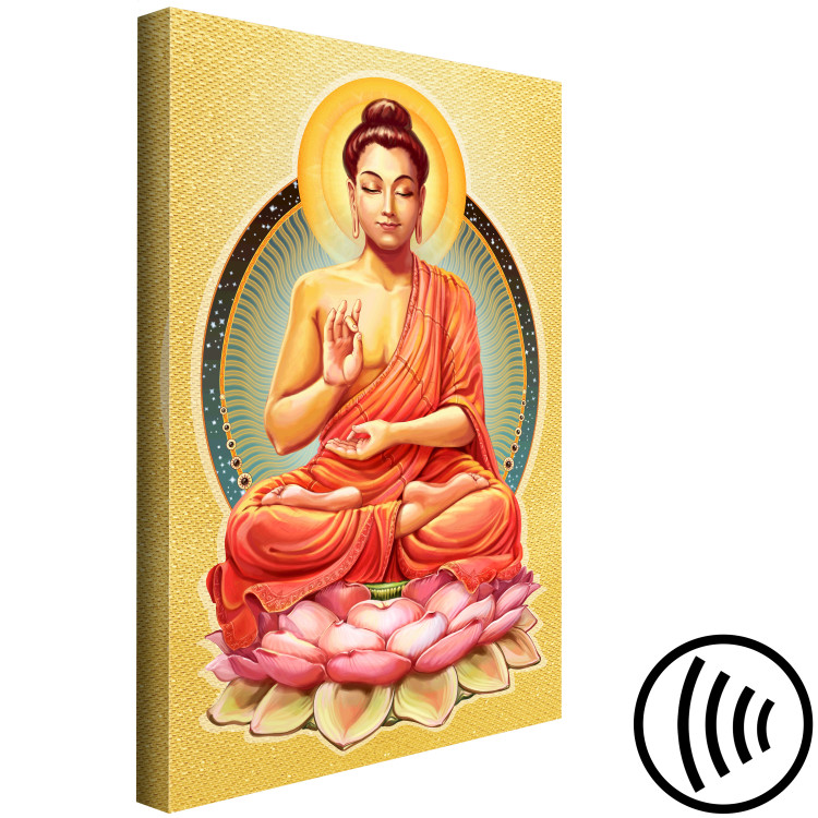 Canvas Print Peace of Buddha (1 Part) Vertical 108224 additionalImage 6