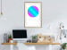 Poster Gradient in a Circle - geometric multicolored composition on white background 117624 additionalThumb 21